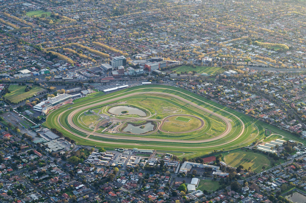 Caulfield race course